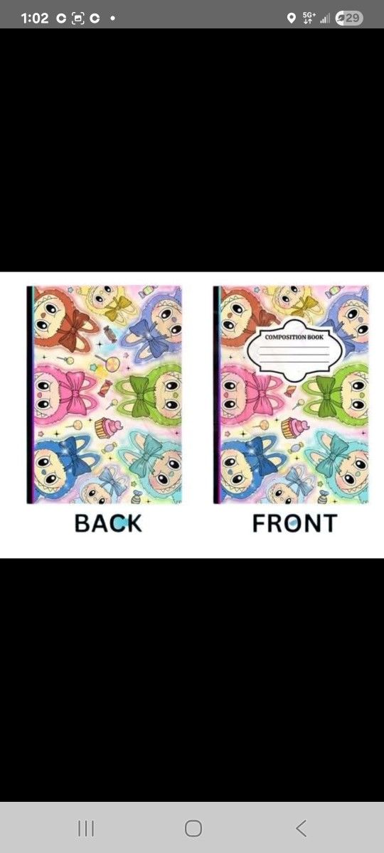 Back To School Note Books