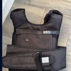 Adjustable Weighted Vest Wtih Shoulder Pads