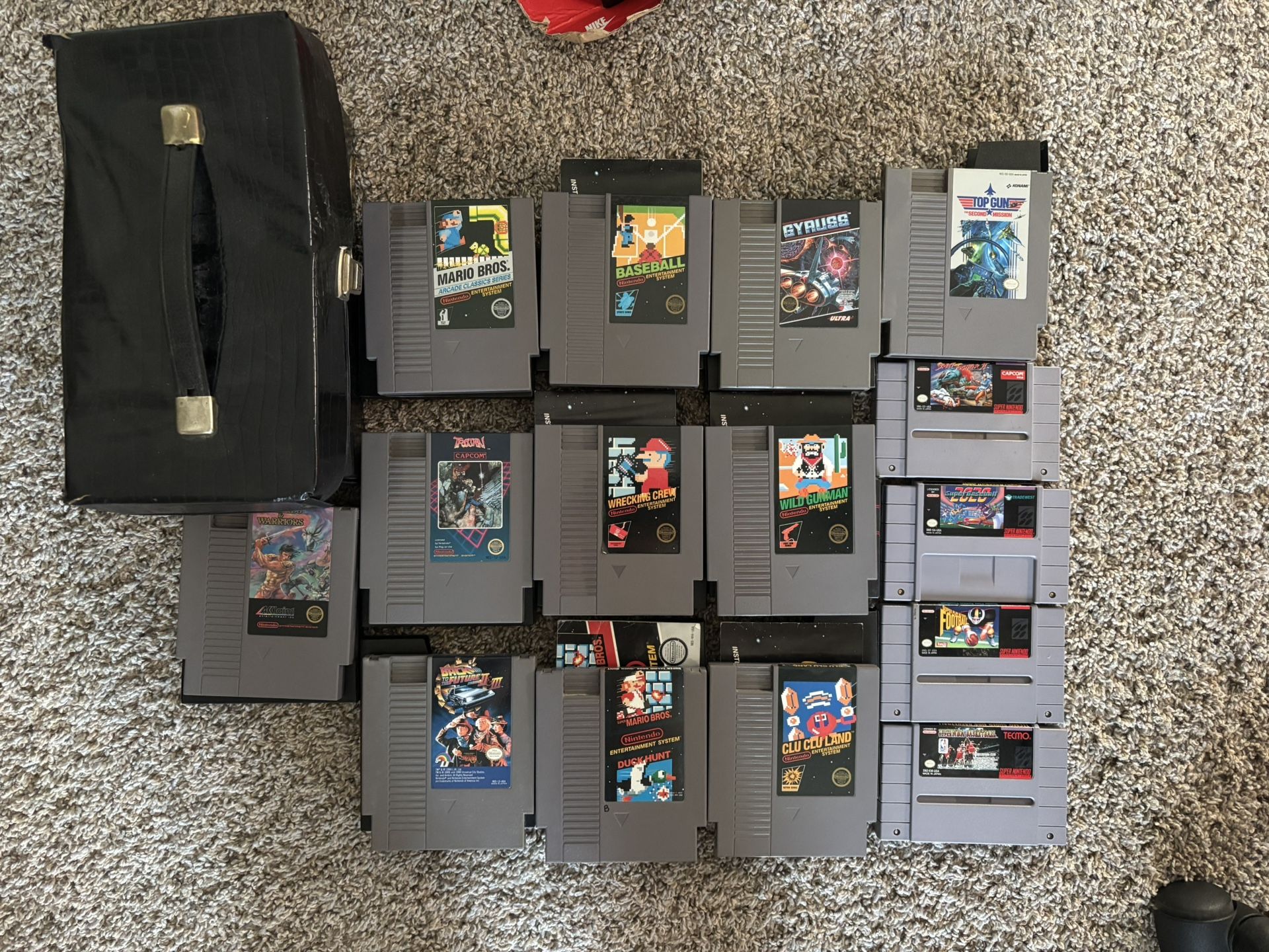 Nintendo Nes And Snes Games