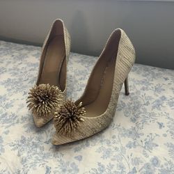 Gold Tassel Michael Kors Heels