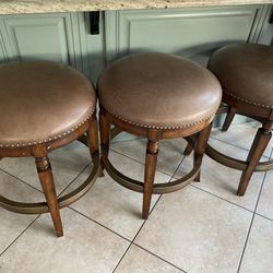 Artistica Leather Counter Bar Stools