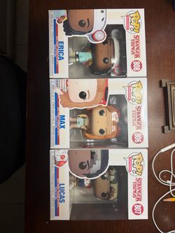 Funko Pop Stranger Things Set of 3
