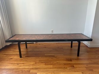 Long Rectangular Cocktail Table