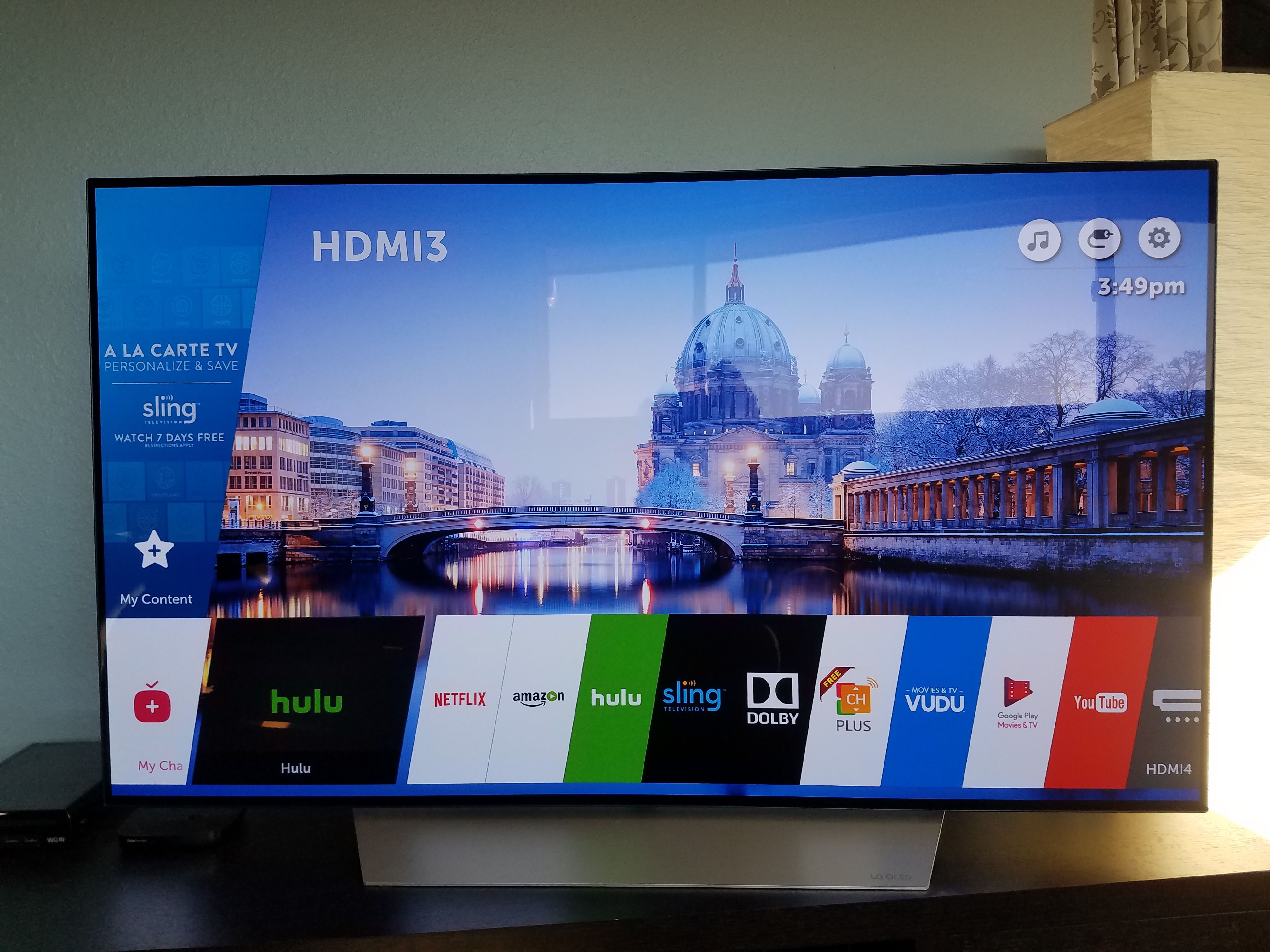 LG C7 OLED 4K HDR Smart TV - 55" Class