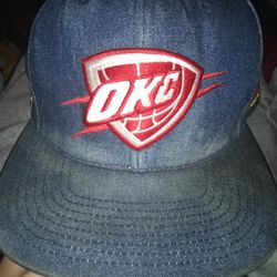 OKC Thunder Denim Hat
