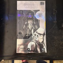 Star Wars 6" Black Series Stormtrooper (Carbonized)