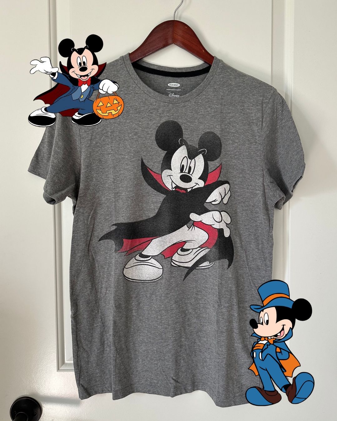 Disney Mickey Halloween Vampire Shirt