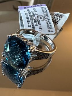 London Blue Cocktail Ring