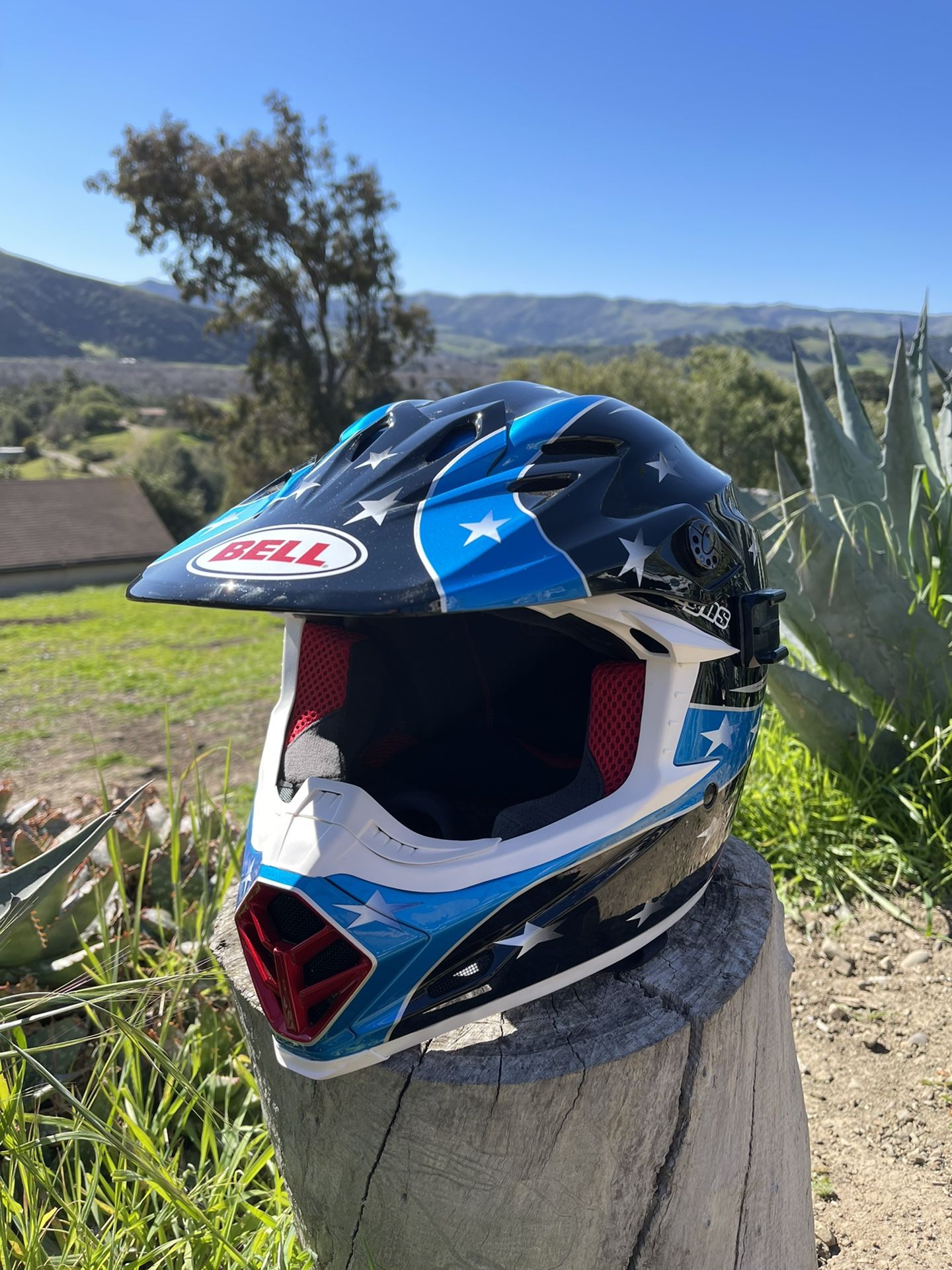 Bell Moto 9 MIPS Tomac Eagle American Flag XL Like New