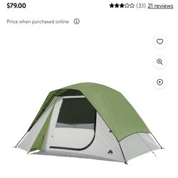 Ozark Trail 6-Person Clip & Camp Dome Tent