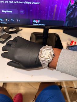Moissanite watch