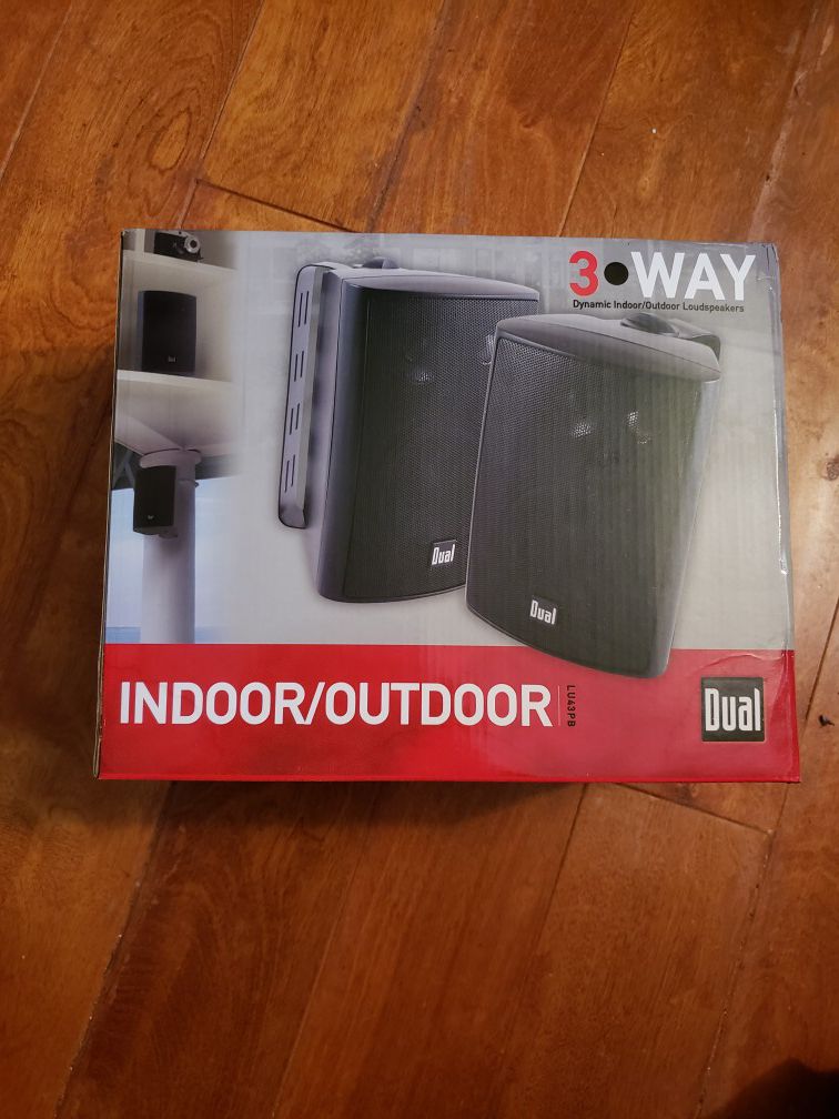 3 way Indoor/Outdoor Speakers