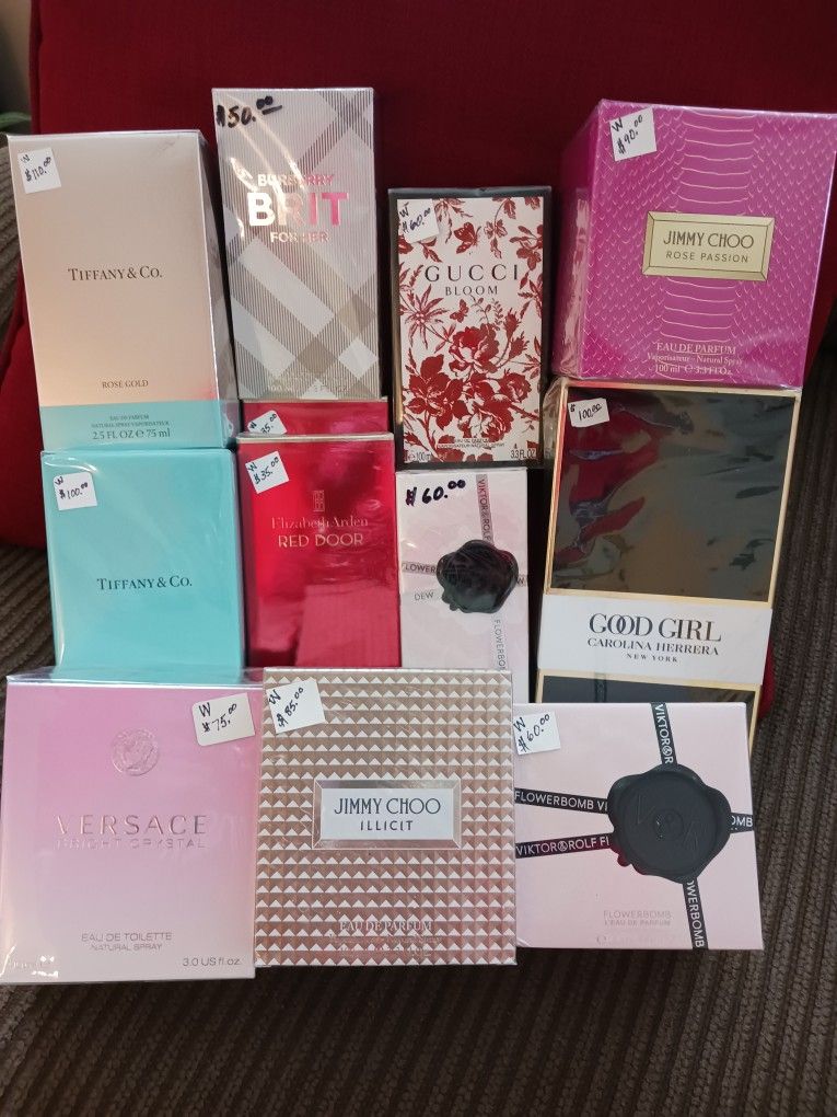 Fragrances For Women (PRICE MARKED ON THE BOX)