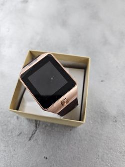 Rose Gold Android Smartwatch 