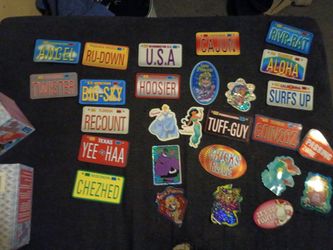 Collectable stickers