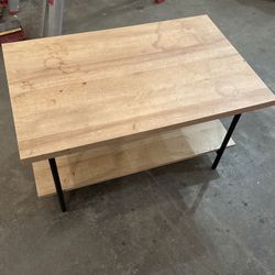 Small Bamboo Table And Shelf