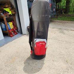 Golf Clubs And Travel Case