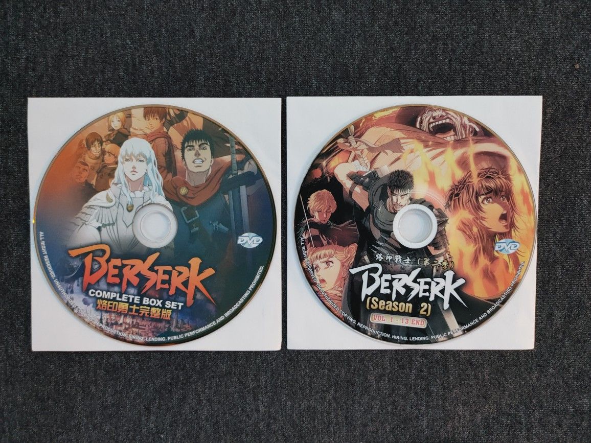 Berserk Season 1-2 (DVD)