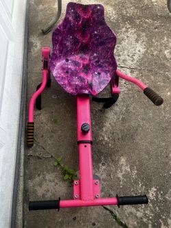 Pink Galaxy hoverboard go car