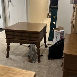 Wood end Tables