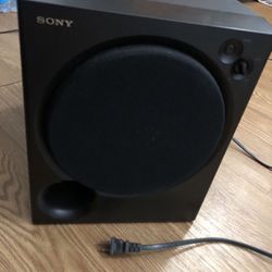 Sony, active subwoofer