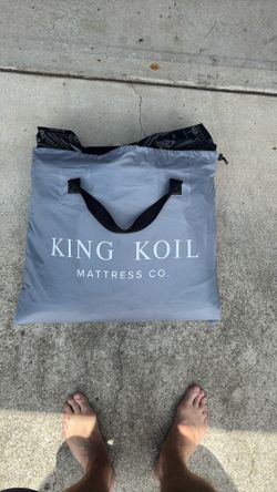 King Coil - queen size air mattress