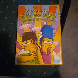 The Simpsons Kiss Tell Love Story Dvd