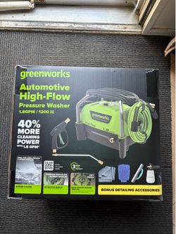Greenworks 1200psi Pressure Washer