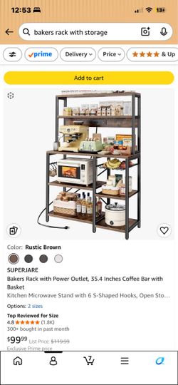 Bakers rack