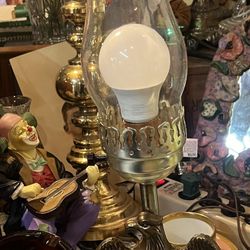 Vintage brass & federal Eagle lamp p/u Jamison or Willow Grove Pa 