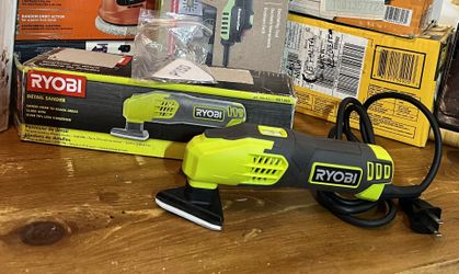RYOBI 0.4 Amp Corded 2-7/8 in. Detail Sander