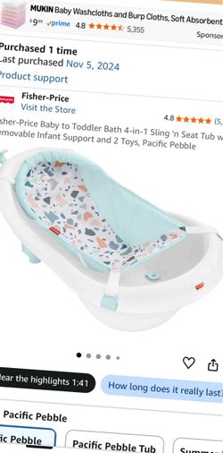 Baby bathtub