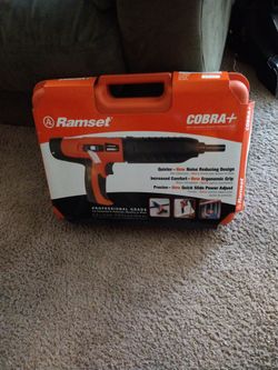 Ramset Cobra+ ,27 Cal Brand New W/ Pack Of Nails 