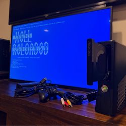 RGH 3.0 Trinity Xbox 360 Slim with controller, PSU, and AV!