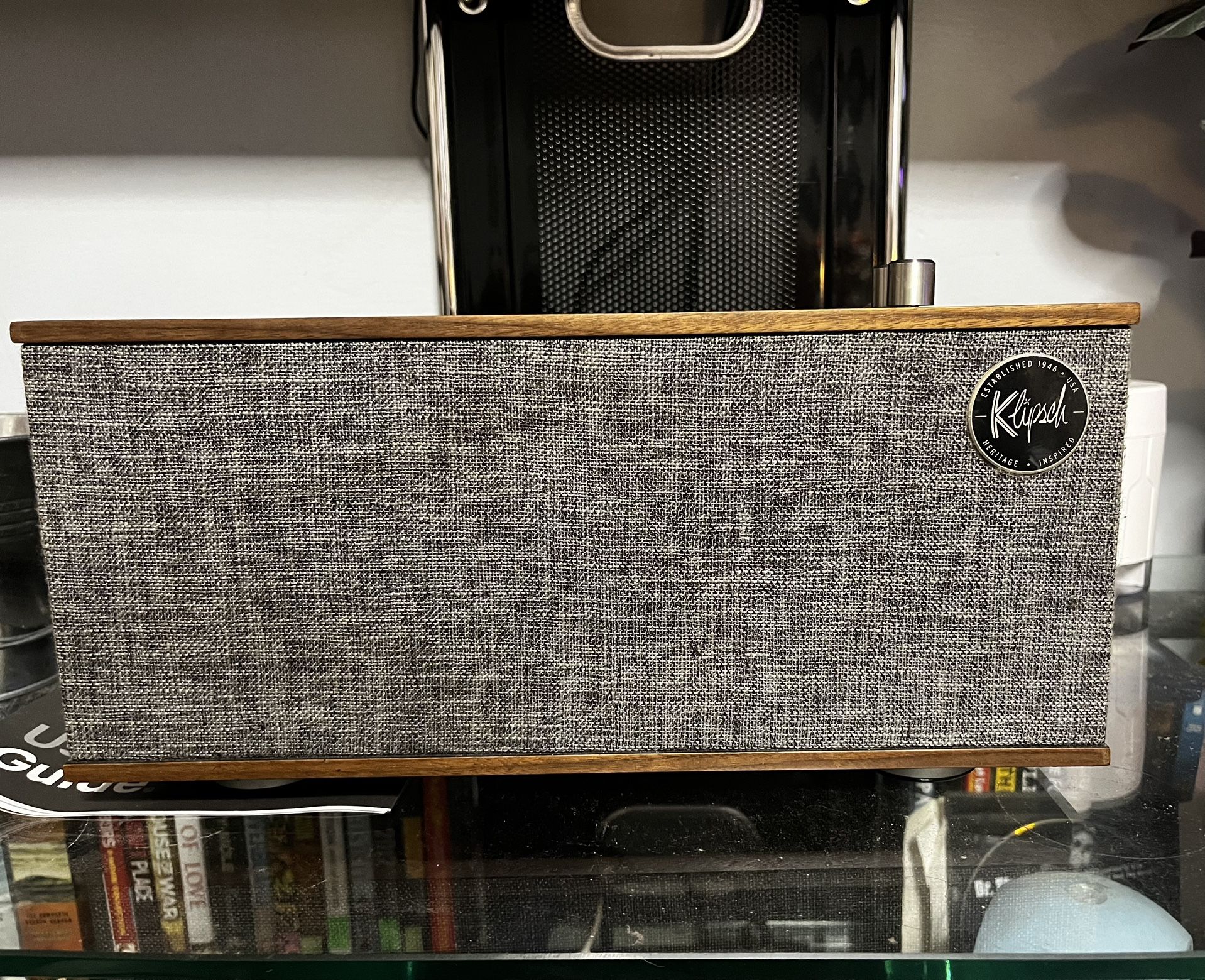 Klipsch The One II Phono Tabletop Speaker, Wireless, Bluetooth, Heritage Series