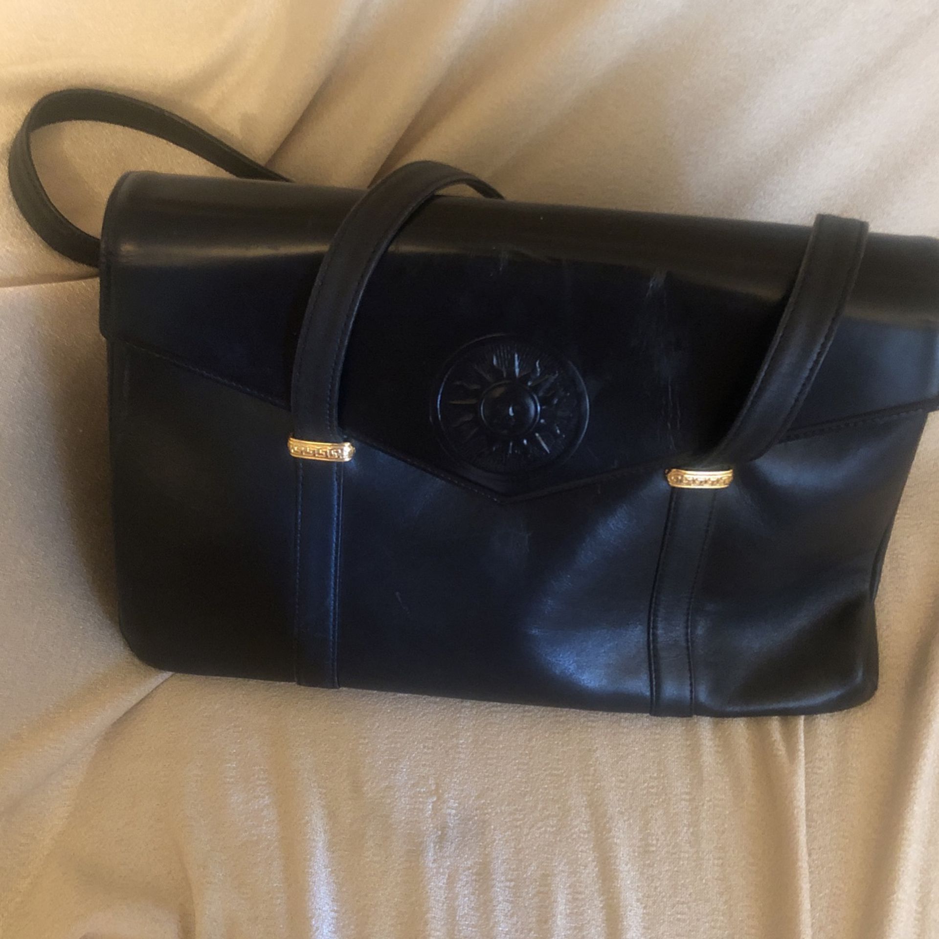 Authentic Giani  I Versace Bag Purse Leather