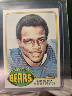 1976 Topps Walter Payton Rookie Card