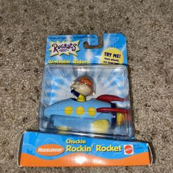 Rugrats Wobblin Riders Die Cast Collectibles Chuckie Rockin Rocket 