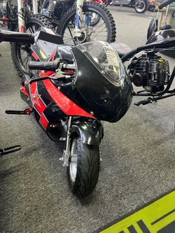 MotoTec 36v E- pocket bike 🔴⚫️