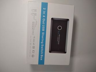 Reliable USB2.0 Switch 2 in 4 out 2-Computers Sharing 