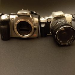 Canon And Minolta Cameras for Parts Bundle