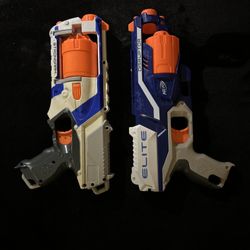 Nerf Revolver Pair