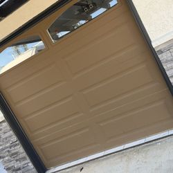Used. Garage Door 