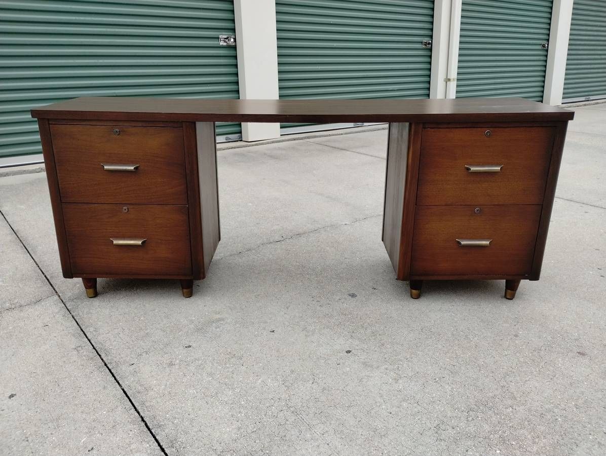 Vintage 1980's Mid Century Modern Desk - Made by Jofco!