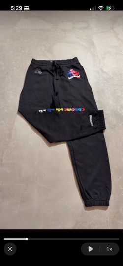 Chrome heart sweats + shorts
