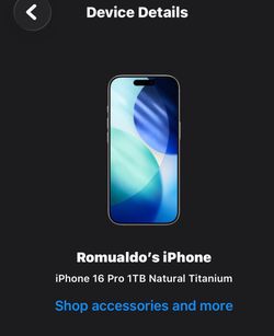 iPhone 16 pro