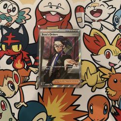 Pokemon Boss’s Orders Ultra Rare
