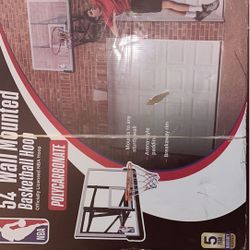 54 Inch NBA Wall Mounted Basketball Hoop!! Make An Offer!!! (Pickup Option Only)