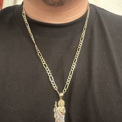 10k Gold Chain & Pendent