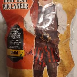 Kids Buccaneer Costime Small 4 6